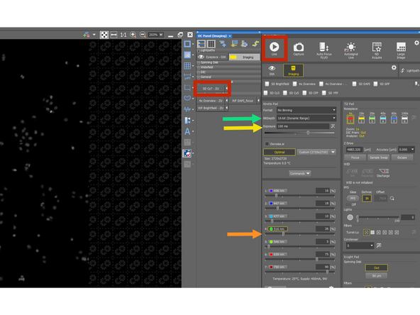 You can choose the OC and go Live