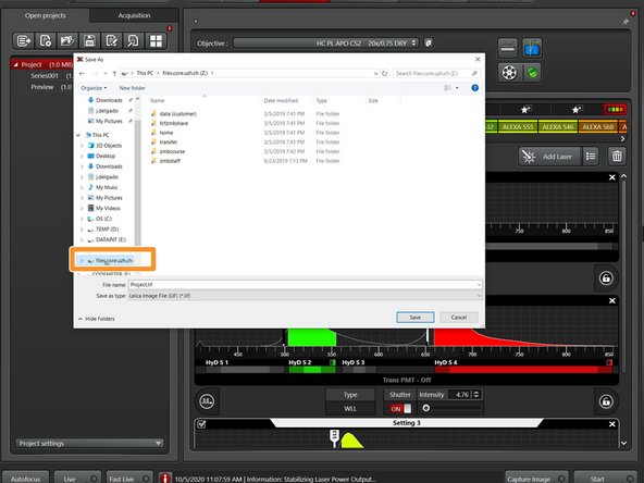Click on your data file and give it a meaningful FAIR name.