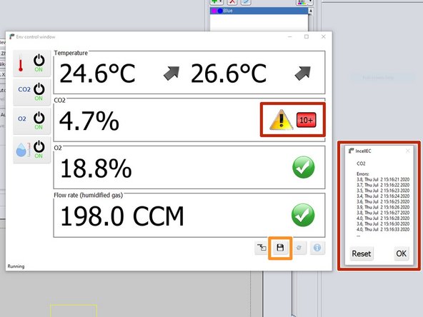 Until the system has equilibrated, you will get some errors.