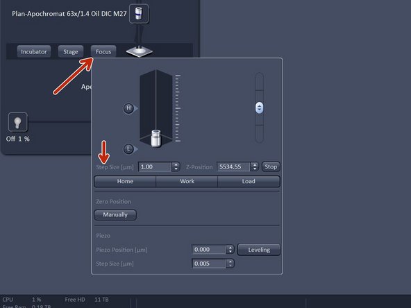 Click &quot;Focus&quot; and click &quot;Home&quot;.