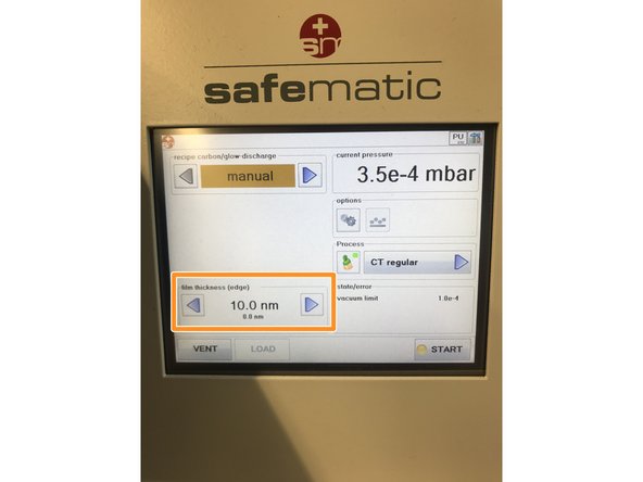 The vacuum is created.