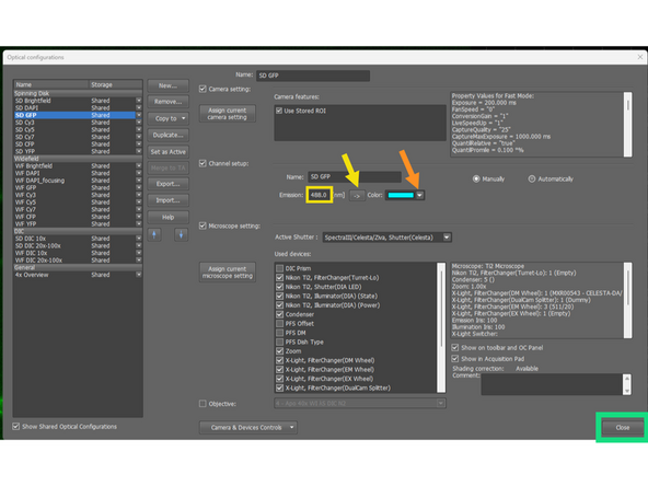 You can choose from drag-and-drop menu from predefined colors