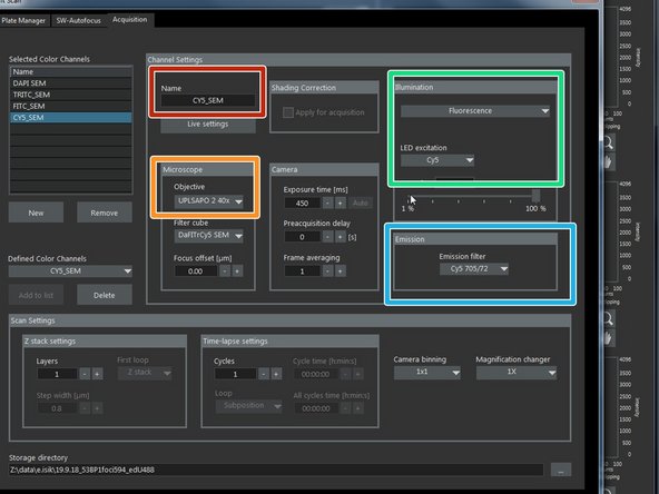 When using an existing or defining a new channel please confirm: