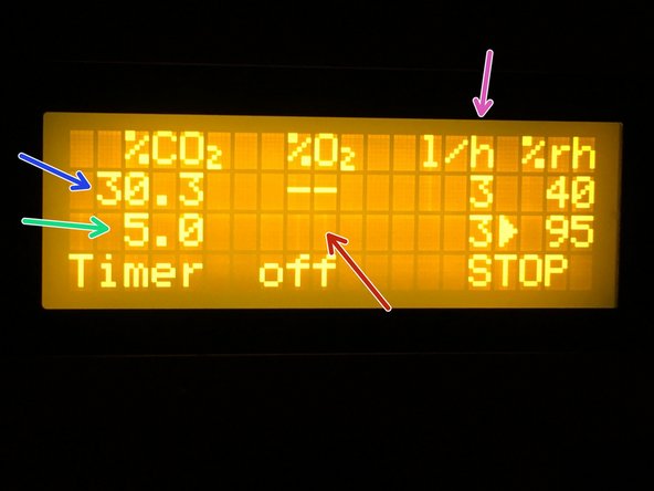 Turn the knob to navigate through the menu options. Small arrow next to the option will show where you are.