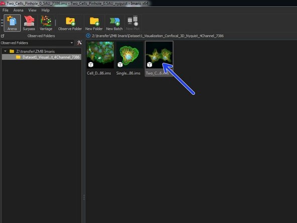 Double click to open your *.ims file.