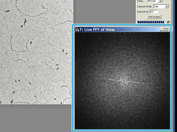 Draw a square shaped region of interest with the mouse. You need to press the alt key, while drawing the region.