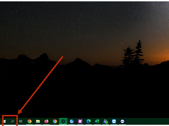 Open Ti2 control app: Search in the Windows Start for the app
