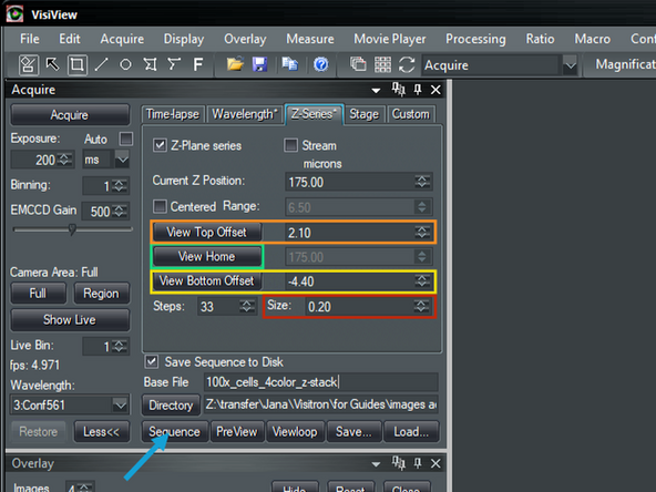 Click &quot;View Home&quot; and focus.
