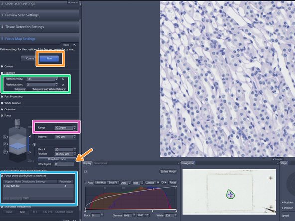 Select &quot;Fine&quot; and press &quot;Run Auto Focus&quot;