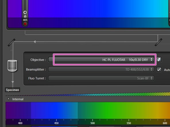 This is a mandatory step as it avoids possible collision of the objectives and stage during exchange of inserts and/or samples.