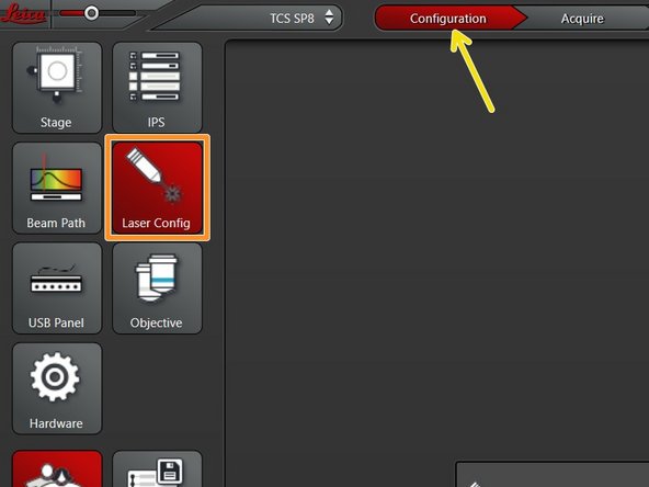 Go to &quot;Configuration&quot;.