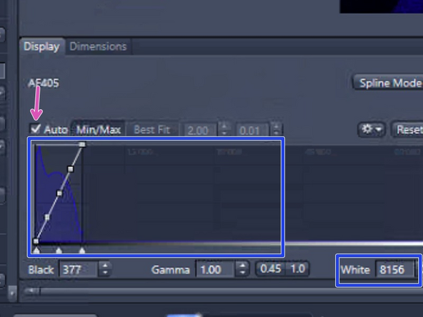 Expand the &quot;Channels&quot; drop down menu and set the reference channel for the Fine autofocus. Per default AF405 (DAPI) is selected