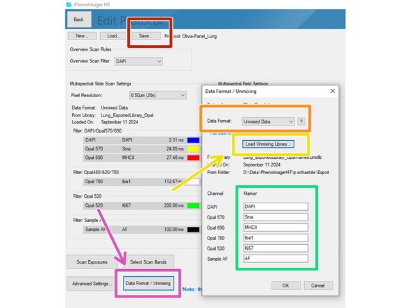 Select &quot;Edit Protocol&quot; and load the protocol you generated before.