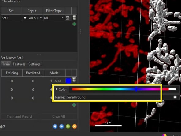 Select &quot;ML&quot; for machine learning based classification.