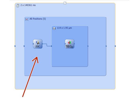 Click on the stage loop box.
