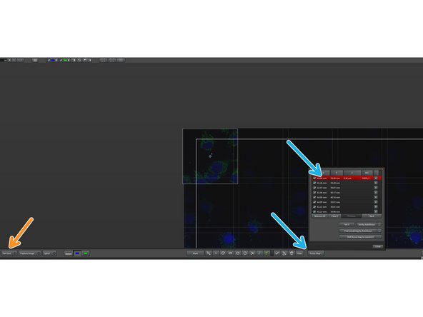 Open &quot;Focus Map&quot; and double-click on the first focus point.