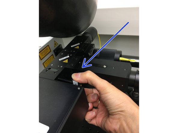 Additionally you can add / exchange or remove the ND-2 and ND-3 filters. Please make sure you check which filter is in position depending on the power outputs you need.