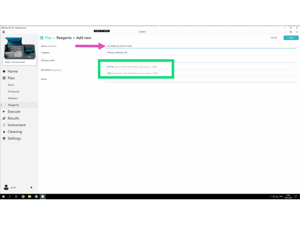 Follow the required naming convention: PI initials_Lab_User initials_Antibody_Pair_cycle#