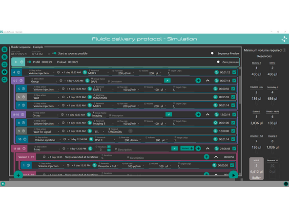 You can rename and describe the group.