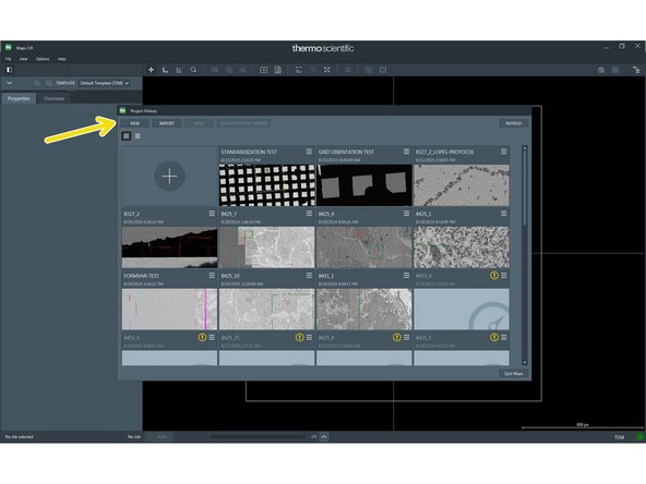 Generate &quot;new project&quot;