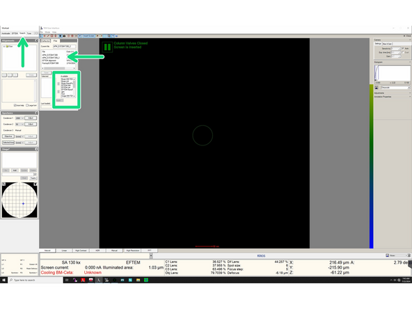 Load the good alignment file in the 'Search' tab: APM_D3726HT300_2.