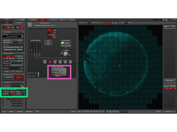 You can change objectives in 2 different ways: