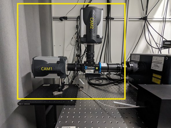 The system is equipped with 2 EMCCD cameras.