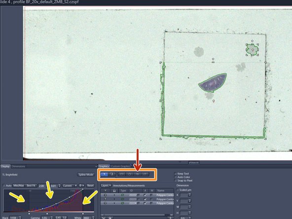 If  signals are faint it might be necessary to select the ROIs manually with the help of  different drawing tools.