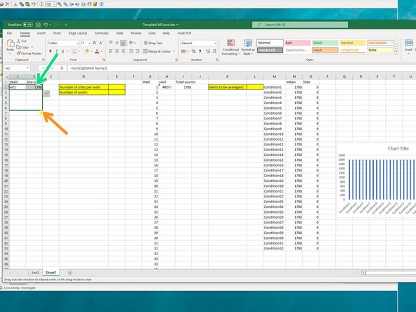 Press Enter to make the reference.