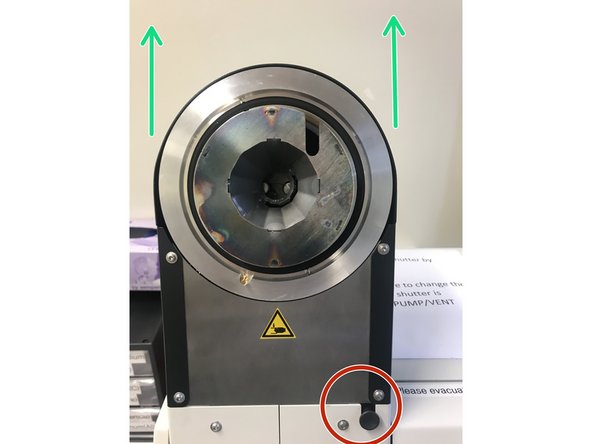 Pull out the knob and make a quarter turn.