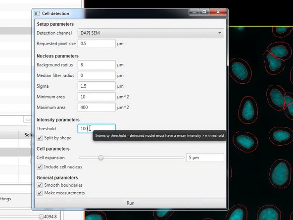 If you hoover over a field you can access more info that. This will help you adjust your detection.