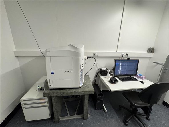 Slidescanner - Zeiss Z1 (Schlieren) - Part2: Setting Up a