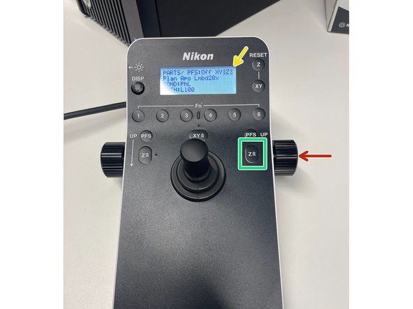 Go Live in the software (Play icon).