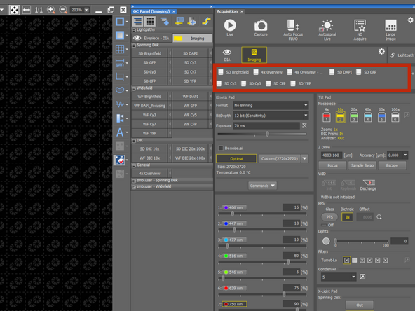 This step will help you to adjust the OC panel, so you can have an easy access to those that you use the most