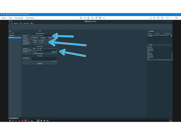 In 'EPU' tab click 'Session creation' and 'New session'.