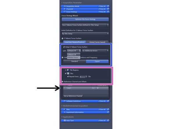 The fixed z-values from the tile setp are used as the inital values.