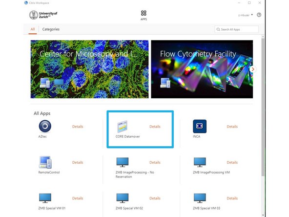 Once you are done, please remove your sample and clean the microscope appropriately.