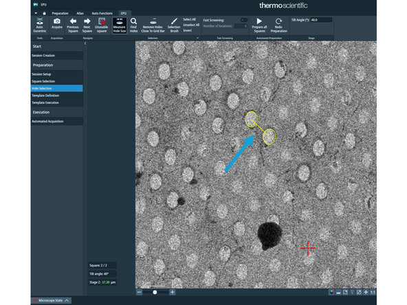 Click 'Auto Eucentric'.