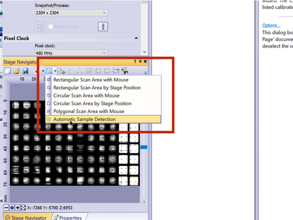 Choose the correct objective to acquire your images.