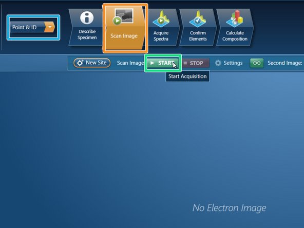 Select the option &quot;Point &amp; ID&quot; (mode that fits most projects, contact our staff for other options).