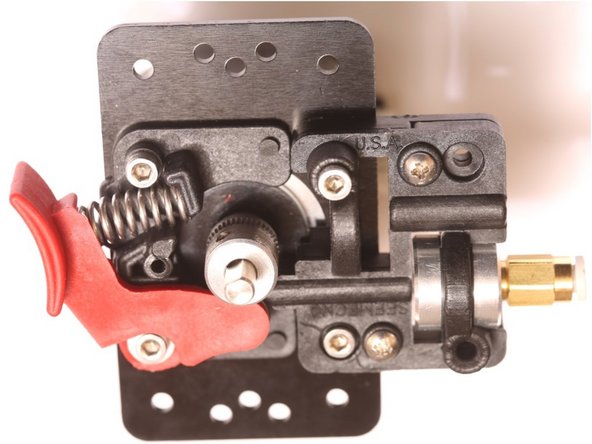 Install 1x M3 x 12mm SHCS and 1x M3 x 18mm SHCS into positions as shown