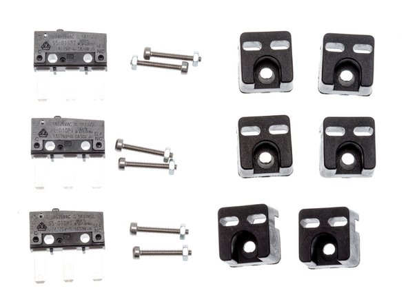 Begin by preparing the end stop mounts.