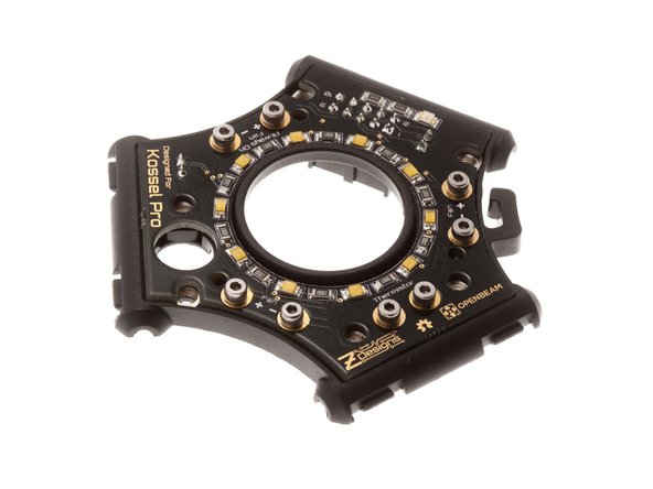 Install 8x M2 nuts as shown.