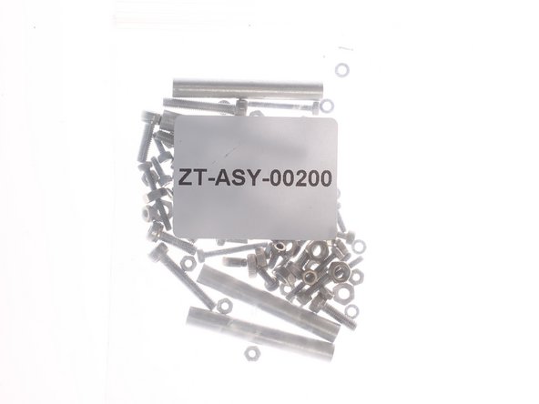 The new end effector kit is sold as a "kit of kits".  Each individual bag of parts is available as a separate kit on Amazon.com, in case anyone needs spare / replacement parts.