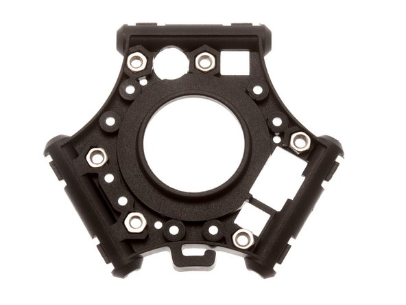 From the bag labeled: "End Effector Rebuild Kit", remove the 3 pieces of the end effector housing.