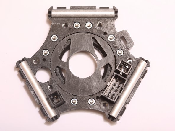 Press 3x M3 x 37mm standoffs into the plastic shell.