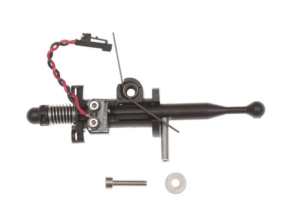 The torsion spring is used to lock the probe into the retracted position when the probe presses down on one of the lock tabs for the HBP / Glass after the end of a G29 routine.