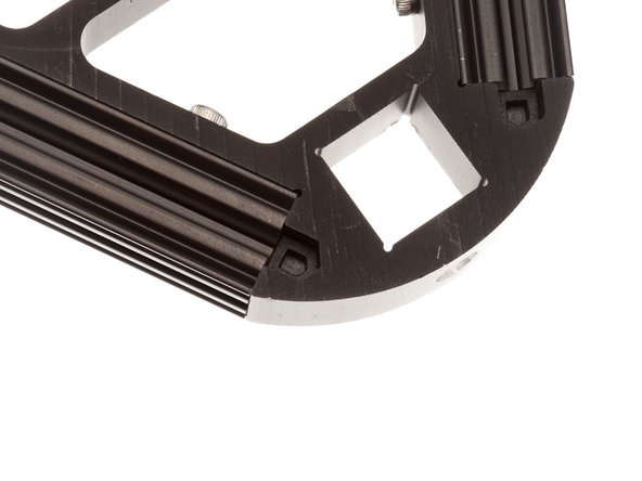 Repeat for all 3 pieces of OpenBeam extrusion and all 3 vertexes.